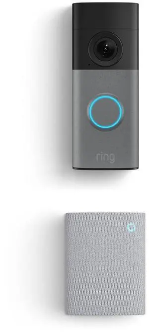 Ring Wired Doorbell (newest model), Speckled Gray with Chime Plus (newest model), White Ring Wired Doorbell (newest model), Speckled Gray with Chime Plus (newest model), White