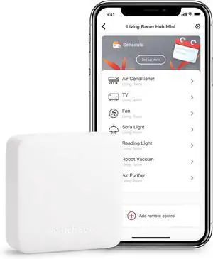 SwitchBot Hub Mini Smart Remote - IR Blaster, Link SwitchBot to Wi-Fi (Support 2.4GHz), Control TV, Air Conditioner, Compatible with Alexa, Google Home, IFTTT, Required a 5V1A or 5V2A USB Adapter SwitchBot Hub Mini Smart Remote - IR Blaster, Link SwitchBot to Wi-Fi (Support 2.4GHz), Control TV, Air Conditioner, Compatible with Alexa, Google Home, IFTTT, Required a 5V1A or 5V2A USB Adapter