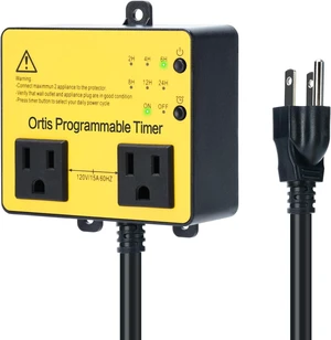Above Ground Pool Timer, Ortis Smart Pool Timer with One-Button Operation, for Swimming Pools, Filters, Pumps, and Landscape Lights Above Ground Pool Timer, Ortis Smart Pool Timer with One-Button Operation, for Swimming Pools, Filters, Pumps, and Landscape Lights
