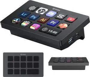 Ulanzi D200H Stream Deck Controller, USB 3.0 High Speed Transmission, PD Rapid Charging, 13 Customizable Keys, AI Office Assistant, For Live Distribution and Creating Content, Controls OBS/Teams Ulanzi D200H Stream Deck Controller, USB 3.0 High Speed Transmission, PD Rapid Charging, 13 Customizable Keys, AI Office Assistant, For Live Distribution and Creating Content, Controls OBS/Teams