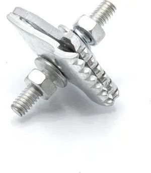 I Beam Style Ground Clamp - Galvanized Heavy Duty Trailer I-Beam Grounding, Stranded or Solid Wire - Grounding Tools Edition - UL Listed - Antenna, Satellite Dish, Cable TV - 10 Pack I Beam Style Ground Clamp - Galvanized Heavy Duty Trailer I-Beam Grounding, Stranded or Solid Wire - Grounding Tools Edition - UL Listed - Antenna, Satellite Dish, Cable TV - 10 Pack