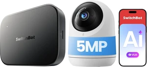 SwitchBot AI Hub Bundle with PTC Plus 5MP CameraAI Smart Hub with OpenClaw Support for Indoor MonitoringPan Tilt CameraLocal StorageHome Assistant Pre-Installed Matter Bridge SwitchBot AI Hub Bundle with PTC Plus 5MP CameraAI Smart Hub with OpenClaw Support for Indoor MonitoringPan Tilt CameraLocal StorageHome Assistant Pre-Installed Matter Bridge