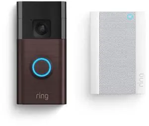 Ring Battery Doorbell Venetian Bronze + Chime Pro Ring Battery Doorbell Venetian Bronze + Chime Pro