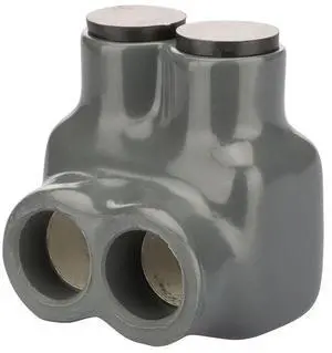 Polaris Grey Insulated Connector for Fine-Stranded Flexible Copper Conductor, 1-10 AWG and 2-10 AWG Wire Range, 2 Ports, 3/16" Hex, 1.62" Width, 1.75" Height, 1.62" Length(Pack of 6) Polaris Grey Insulated Connector for Fine-Stranded Flexible Copper Conductor, 1-10 AWG and 2-10 AWG Wire Range, 2 Ports, 3/16" Hex, 1.62" Width, 1.75" Height, 1.62" Length(Pack of 6)