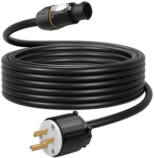 CERRXIAN 13AWG NEMA5-15P to PowerCON True AC Power Cable, 15A 125V Profeesional NEMA-15P Male to PowerCon True1 Male Extension Wire for Outdoor Stage Light Series LED Screen - 2M / 6.6FT CERRXIAN 13AWG NEMA5-15P to PowerCON True AC Power Cable, 15A 125V Profeesional NEMA-15P Male to PowerCon True1 Male Extension Wire for Outdoor Stage Light Series LED Screen - 2M / 6.6FT