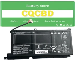 CQCQ Battery PG03XL for HP Pavilion Gaming 15-DK 15-DK0020TX DK0125TX DK0127TX DK0135TX FPC52 Series Notebook HSTNN-DB9G L48430-2C1 (11.55V 52.5Wh/4323mAh) CQCQ Battery PG03XL for HP Pavilion Gaming 15-DK 15-DK0020TX DK0125TX DK0127TX DK0135TX FPC52 Series Notebook HSTNN-DB9G L48430-2C1 (11.55V 52.5Wh/4323mAh)