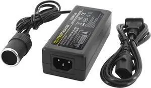 Cellet AC to DC Car Power Converter Adapter, 110V/120V AC Wall Outlet to 12V DC Cigarette Lighter Socket, 8.5A 102W Power Supply Adapter for Car Accessories, GPS, Phones, Dash Cams, Mini Vacuums Cellet AC to DC Car Power Converter Adapter, 110V/120V AC Wall Outlet to 12V DC Cigarette Lighter Socket, 8.5A 102W Power Supply Adapter for Car Accessories, GPS, Phones, Dash Cams, Mini Vacuums