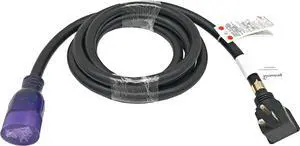 Parkworld - NEMA 5-20 Extension Cable Right Angle Plug 5-20P to 5-20R (Female T Blade also for 5-15R Adapter) 125V, 20A, 2500W (10FT) Parkworld - NEMA 5-20 Extension Cable Right Angle Plug 5-20P to 5-20R (Female T Blade also for 5-15R Adapter) 125V, 20A, 2500W (10FT)