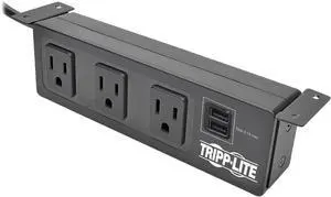 Tripp Lite TLP310USBS Computer Surge Protector, Black Tripp Lite TLP310USBS Computer Surge Protector, Black