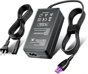 Purple Interface Charger 32V 1560mA 0957-2259 Printer Adapter Compatible with HP Officejet 4500 6500 6500A 7500 6000 2620 J4550 Photosmart B210 C7280 C5180 Deskjet 6940 F4280 All-in-One Charger Purple Interface Charger 32V 1560mA 0957-2259 Printer Adapter Compatible with HP Officejet 4500 6500 6500A 7500 6000 2620 J4550 Photosmart B210 C7280 C5180 Deskjet 6940 F4280 All-in-One Charger