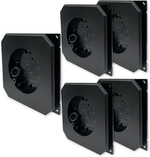 iMBAPrice IMBA-8141F-BK5 Black Non- Metallic Siding Mounting Block with Built-in Electrical Box for All Siding Types, 5-Pack iMBAPrice IMBA-8141F-BK5 Black Non- Metallic Siding Mounting Block with Built-in Electrical Box for All Siding Types, 5-Pack