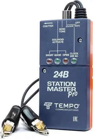TEMPO Station Master Pro Sprinkler Valve Locator | Activate Solenoids, Chatter Solenoids, Send Tone, Locate Valve Boxes (Pro Grade Model) (24B-GL) TEMPO Station Master Pro Sprinkler Valve Locator | Activate Solenoids, Chatter Solenoids, Send Tone, Locate Valve Boxes (Pro Grade Model) (24B-GL)