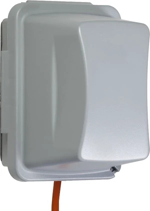 Taymac MM710G Jumbo 4-3/4-Inch Depth Weatherproof in-Use Plastic Cover 16 Configurations Vertical/Horizontal One Gang, Grey Taymac MM710G Jumbo 4-3/4-Inch Depth Weatherproof in-Use Plastic Cover 16 Configurations Vertical/Horizontal One Gang, Grey
