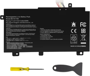 TREE.NB B31N1726 Battery for Asus FX80 FX80G FX80GD FX80GE FX80GM FX86 FX86FE FX86FM TUF FX504 FX504GE FX504GM FX505 FX505DT FX505DY FX505GE FX505GD FX505GM FA506IU A17 FA706II B31BNEH B31BN91 A41LK9H TREE.NB B31N1726 Battery for Asus FX80 FX80G FX80GD FX80GE FX80GM FX86 FX86FE FX86FM TUF FX504 FX504GE FX504GM FX505 FX505DT FX505DY FX505GE FX505GD FX505GM FA506IU A17 FA706II B31BNEH B31BN91 A41LK9H