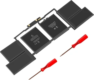 A1707 A1820 Battery for MacBook Pro 15" (Late 2016, Mid 2017) Touch Bar EMC 3072 EMC 3162 MLH32 MLH42 MLW72 MLW82 MPTR2 MPTT2 MLH52 MLW92 MPTU2 MPTV2 MPTW2 MPTX2 11.4V 76Wh A1707 A1820 Battery for MacBook Pro 15" (Late 2016, Mid 2017) Touch Bar EMC 3072 EMC 3162 MLH32 MLH42 MLW72 MLW82 MPTR2 MPTT2 MLH52 MLW92 MPTU2 MPTV2 MPTW2 MPTX2 11.4V 76Wh