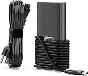 130W USB C Type C Laptop Charger Compatible with Dell XPS 15 17 2in1 9520 9720 9700 9575 9500; Compatible with Precision 5570 5560 5550 5510 3571 3561 3560 3541 AC Adapter Power Supply Cord 130W USB C Type C Laptop Charger Compatible with Dell XPS 15 17 2in1 9520 9720 9700 9575 9500; Compatible with Precision 5570 5560 5550 5510 3571 3561 3560 3541 AC Adapter Power Supply Cord