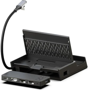 by Skull & Co. OneDock Pro: Portable Dock Station with Detachable USB Hub Adapter for SteamDeck ROG Ally & Laptop Other Devices, HDMI2.1, 8k@30Hz or 4K@120Hz, USB3.0 Port by Skull & Co. OneDock Pro: Portable Dock Station with Detachable USB Hub Adapter for SteamDeck ROG Ally & Laptop Other Devices, HDMI2.1, 8k@30Hz or 4K@120Hz, USB3.0 Port