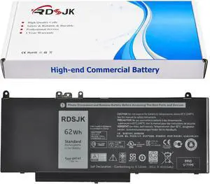 6MT4T Laptop Battery for Dell Latitude E5450 E5470 E5550 E5570 Pricision 3510 7V69Y 0C1P4 79VRK 07V69Y 451-BBUN 451-BBTW 0HK6DV 079VRK TXF9M 0TXF9M 7.6V 62Wh 6MT4T Laptop Battery for Dell Latitude E5450 E5470 E5550 E5570 Pricision 3510 7V69Y 0C1P4 79VRK 07V69Y 451-BBUN 451-BBTW 0HK6DV 079VRK TXF9M 0TXF9M 7.6V 62Wh