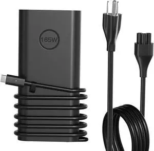 165W USB C Charger Compatible with Dell Precision 3581 3580 5690 5680Latitude 7640 7340 5540 5440 XPS 17 9720 9730Inspiron-14 16 Plus 7640 7430 Pro Rugged DA165PM210 Laptop 165W USB C Charger Compatible with Dell Precision 3581 3580 5690 5680Latitude 7640 7340 5540 5440 XPS 17 9720 9730Inspiron-14 16 Plus 7640 7430 Pro Rugged DA165PM210 Laptop