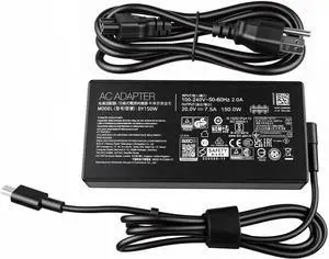 20V 7.5A 150W Rectangle Conn Charger Compatible with ASUS V16 Gaming Laptop Asus V16 V3607 V3607VU V3607VJ 16 Laptop Power Supply Adapter Cord A18-150P1A 20V 7.5A 150W Rectangle Conn Charger Compatible with ASUS V16 Gaming Laptop Asus V16 V3607 V3607VU V3607VJ 16 Laptop Power Supply Adapter Cord A18-150P1A
