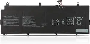 C41N1828 15.44V 60Wh/3886mAhCompatible for ROG Zephyrus S GX531GV GX531GW GX531GX GX531GWR GX531GXR GX531GV-ES007T GX531GV-I7614T C41N1828 15.44V 60Wh/3886mAhCompatible for ROG Zephyrus S GX531GV GX531GW GX531GX GX531GWR GX531GXR GX531GV-ES007T GX531GV-I7614T