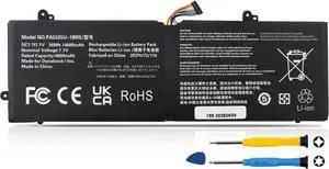 7.7V 36Wh PA5325U-1BRS Batería de Repuesto para computadora portátil Compatible for Toshiba Portege Portégé X30T-E 2-in-1 Convertible Notebook Serie X30T-E-13H X30T-E-14K X30T-E-109 7.7V 36Wh PA5325U-1BRS Batería de Repuesto para computadora portátil Compatible for Toshiba Portege Portégé X30T-E 2-in-1 Convertible Notebook Serie X30T-E-13H X30T-E-14K X30T-E-109