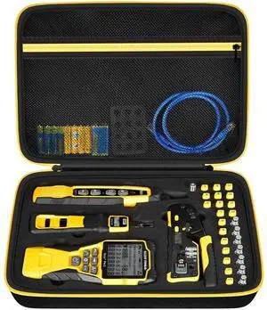 Case Compatible with Klein Tools VDV501-851 VDV500-123 VDV226-110 VDV427-300. Storage Carrying Travel Holder for Cable Tester for Scout Pro 3/ Tracer Probe/Wire Stripper and Accessories (Box Only) Case Compatible with Klein Tools VDV501-851 VDV500-123 VDV226-110 VDV427-300. Storage Carrying Travel Holder for Cable Tester for Scout Pro 3/ Tracer Probe/Wire Stripper and Accessories (Box Only)