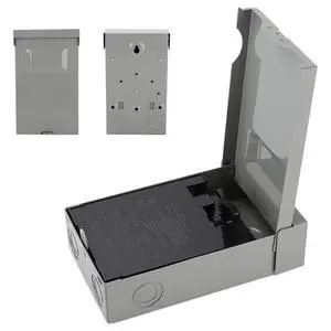 60 Amp AC Disconnect Metal Box, 240V Pull Out AC Disconnect Switch, 60A 2 Pole 3 Wire 1 Phase 240 VAC, Non-Fused for Home and Light Commercial Air Conditioning, Near Condensing Unit 60 Amp AC Disconnect Metal Box, 240V Pull Out AC Disconnect Switch, 60A 2 Pole 3 Wire 1 Phase 240 VAC, Non-Fused for Home and Light Commercial Air Conditioning, Near Condensing Unit