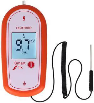 Electric Fence Voltage Tester, 15KV Digital Electric Fence Voltage Tester, Handheld Fence Fault Finder Fence Tester for Farms, Digital Display High Voltage 200-15000V Gardening Tools Electric Fence Voltage Tester, 15KV Digital Electric Fence Voltage Tester, Handheld Fence Fault Finder Fence Tester for Farms, Digital Display High Voltage 200-15000V Gardening Tools