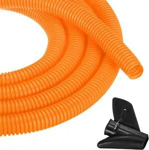 MECCANIXITY 5/8 Inch 50ft Split Wire Loom Tubing, Flexible Cord Protectors with Installation Tool Cable Management Sleeve Conduits Cover for Office Home Electrical Automotive Wires, Orange MECCANIXITY 5/8 Inch 50ft Split Wire Loom Tubing, Flexible Cord Protectors with Installation Tool Cable Management Sleeve Conduits Cover for Office Home Electrical Automotive Wires, Orange