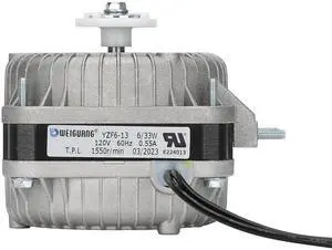 YZF6-13 Fan AC Motor 120V 6/33W 0.55A 60Hz 1550r Shaded Pole Condenser Motor YZF6-13 Fan AC Motor 120V 6/33W 0.55A 60Hz 1550r Shaded Pole Condenser Motor