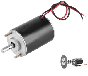 DC Electric Motor Drive, 3500RPM High Speed Permanent Magnet 12V DC Motor High Torque 30W CW/CCW (12V DC 3500RPM) DC Electric Motor Drive, 3500RPM High Speed Permanent Magnet 12V DC Motor High Torque 30W CW/CCW (12V DC 3500RPM)