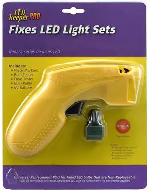 LED Keeper NEW Pro - The Complete LED Christmas Holiday Light Set Repair Tool to Fix LED Light Sets LED Keeper NEW Pro - The Complete LED Christmas Holiday Light Set Repair Tool to Fix LED Light Sets