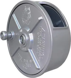 WOLF 6.25 Aluminum Tie Wire Reel Coil Holder Wheel, Lightweight, Ambidextrous, Built-in Belt Loops & Knob WOLF 6.25 Aluminum Tie Wire Reel Coil Holder Wheel, Lightweight, Ambidextrous, Built-in Belt Loops & Knob