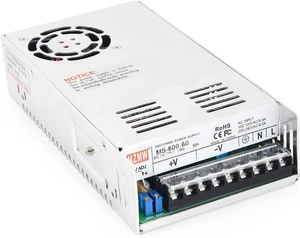 CNCTOPBAOS 600W 60V DC Switching Power Supply Transformer AC to DC Driver Adapter Universal Regulated Converter for LED Strip Light CCTV Camera Radio Stepper Servo Motor 3D Printer (60V 10A) CNCTOPBAOS 600W 60V DC Switching Power Supply Transformer AC to DC Driver Adapter Universal Regulated Converter for LED Strip Light CCTV Camera Radio Stepper Servo Motor 3D Printer (60V 10A)