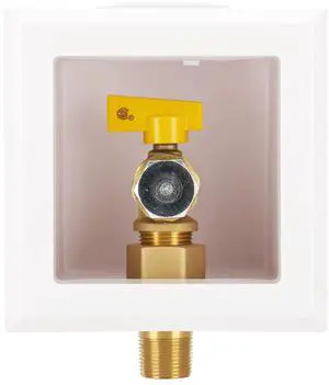 Gas Outlet Box3/4" NPT, Gas Supply BoxWhite 3/4-Inch Gas Outlet Box3/4" NPT, Gas Supply BoxWhite 3/4-Inch