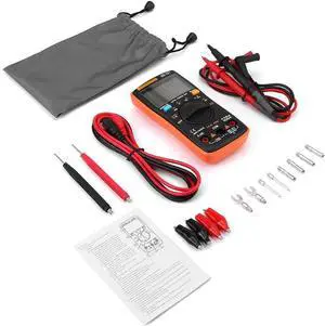 ANENG AN8008 Digital Multimeter, 9999 Counts Auto Ranging True-RMS AC DC Voltage Multi Tester Ammeter Current Ohm Square Meter ANENG AN8008 Digital Multimeter, 9999 Counts Auto Ranging True-RMS AC DC Voltage Multi Tester Ammeter Current Ohm Square Meter