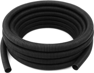 MGI SpeedWare 25ft Corrugated Conduit, Black Wire Tubing (1/2") MGI SpeedWare 25ft Corrugated Conduit, Black Wire Tubing (1/2")