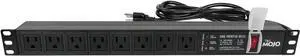 Tecmojo 1U Rack-Mount Horizontal 8-Outlet Power Strip UL Listed PDU with Surge Protection LED Indicators 6ft Cord Power Distribution for IT and Network Server Racks Tecmojo 1U Rack-Mount Horizontal 8-Outlet Power Strip UL Listed PDU with Surge Protection LED Indicators 6ft Cord Power Distribution for IT and Network Server Racks