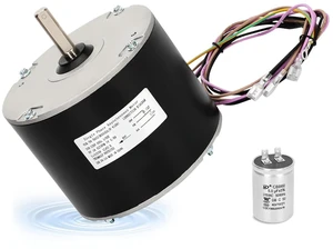 MOT18688 Condenser Fan Motor Upgraded 1/8 HP 200-230V 48 Frame 825 RPM Compatible with Trane American Standard Replace# MOT18688 MOT12215 MOT12004 MOT10514 MOT18688 Condenser Fan Motor Upgraded 1/8 HP 200-230V 48 Frame 825 RPM Compatible with Trane American Standard Replace# MOT18688 MOT12215 MOT12004 MOT10514