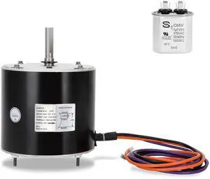 68J24 Condenser Fan Motor Replaces for Lennox 68J2401, 1/3 HP, 208/230V-1Ph, 60HZ, 1075 RPM, Substitute for 97M62, 69W96, 100483-29, 100483-01, K55HXGCE-8094 68J24 Condenser Fan Motor Replaces for Lennox 68J2401, 1/3 HP, 208/230V-1Ph, 60HZ, 1075 RPM, Substitute for 97M62, 69W96, 100483-29, 100483-01, K55HXGCE-8094