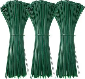 500 Pcs 16 Inch Large Zip Ties Nylon Cable Ties with 60 Pounds Tensile Strength Self Locking for Indoor Outdoor Farms Use(Green) 500 Pcs 16 Inch Large Zip Ties Nylon Cable Ties with 60 Pounds Tensile Strength Self Locking for Indoor Outdoor Farms Use(Green)