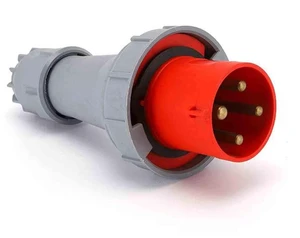 Waterproof Industrial Connector Plug 4Pin 125A 250V 3P+E IP67 Waterproof Industrial Connector Plug 4Pin 125A 250V 3P+E IP67