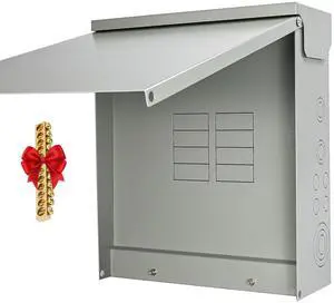Circuit Breaker Panels Box 125 Amp 8-Space 16-Circuit Indoor Main Lug Surface Mount Load Center Ground Bar Kit with 25 Terminal Positions W0816ML1125 Circuit Breaker Panels Box 125 Amp 8-Space 16-Circuit Indoor Main Lug Surface Mount Load Center Ground Bar Kit with 25 Terminal Positions W0816ML1125
