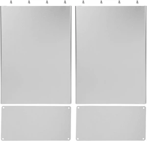 Aluminum Project Box-Matte Silver Enclosure Case DIY GPRS Circuit Board Shell 80x160x220mm Aluminum Project Box-Matte Silver Enclosure Case DIY GPRS Circuit Board Shell 80x160x220mm