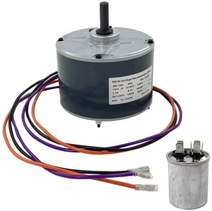 68J97 Condenser Fan Motor Compatible with Lennox 10ACB24-10 10ACB30-10 10ACB18-10 10ACB36-10 10ACB48-10 Emerson K55HXDFM-6844 1/6 HP 1075RPM 208-230V 60HZ 68J97 Condenser Fan Motor Compatible with Lennox 10ACB24-10 10ACB30-10 10ACB18-10 10ACB36-10 10ACB48-10 Emerson K55HXDFM-6844 1/6 HP 1075RPM 208-230V 60HZ