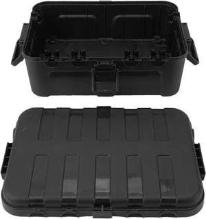 Cord Connection Box, IP54 Waterproof Weatherproof Electrical Box, Large Capacity Square Outdoor Electrical Case with 10 Cable Ties for Plug, Socket, Timer, Power Strip (Black) Cord Connection Box, IP54 Waterproof Weatherproof Electrical Box, Large Capacity Square Outdoor Electrical Case with 10 Cable Ties for Plug, Socket, Timer, Power Strip (Black)