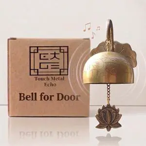 Solid Brass Shopkeepers Bell for Door Opening Handmade in Korea Bells for Door & Business Entrance Home Decor Housewarming Gift Solid Brass Shopkeepers Bell for Door Opening Handmade in Korea Bells for Door & Business Entrance Home Decor Housewarming Gift