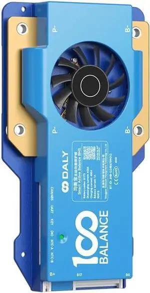 DALY BMS 300A 8S - 17S Built in Bluetooth 1A Active Cell Balancing RS485 CAN for 24V - 60V LiFePO4/Li - ion/LTO Battery Packs Perfect for Golf Cart, Home Energy System, E - Bike DALY BMS 300A 8S - 17S Built in Bluetooth 1A Active Cell Balancing RS485 CAN for 24V - 60V LiFePO4/Li - ion/LTO Battery Packs Perfect for Golf Cart, Home Energy System, E - Bike
