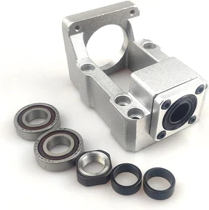Stepping Servo Motor Seat Screw Support Seat Bearing HM12-57 HM12-60 Motor Fixed Seat Integrated Bracket Support NEMA23 NEMA 24 (Color : 1pc HM12-60, Size : C5 Angular Contact) Stepping Servo Motor Seat Screw Support Seat Bearing HM12-57 HM12-60 Motor Fixed Seat Integrated Bracket Support NEMA23 NEMA 24 (Color : 1pc HM12-60, Size : C5 Angular Contact)